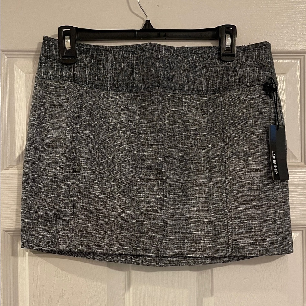 Express Gray Mini Skirt